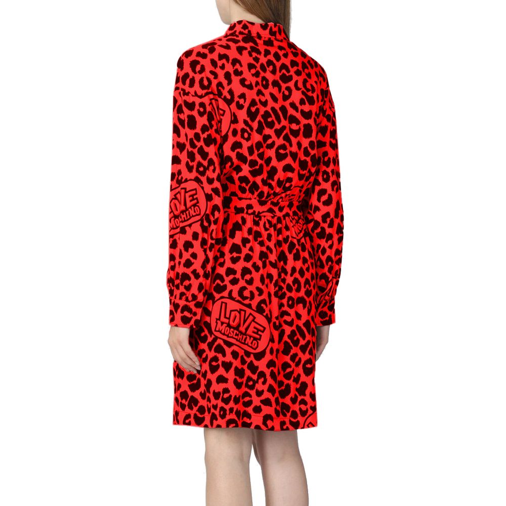 Red Viscose Dress