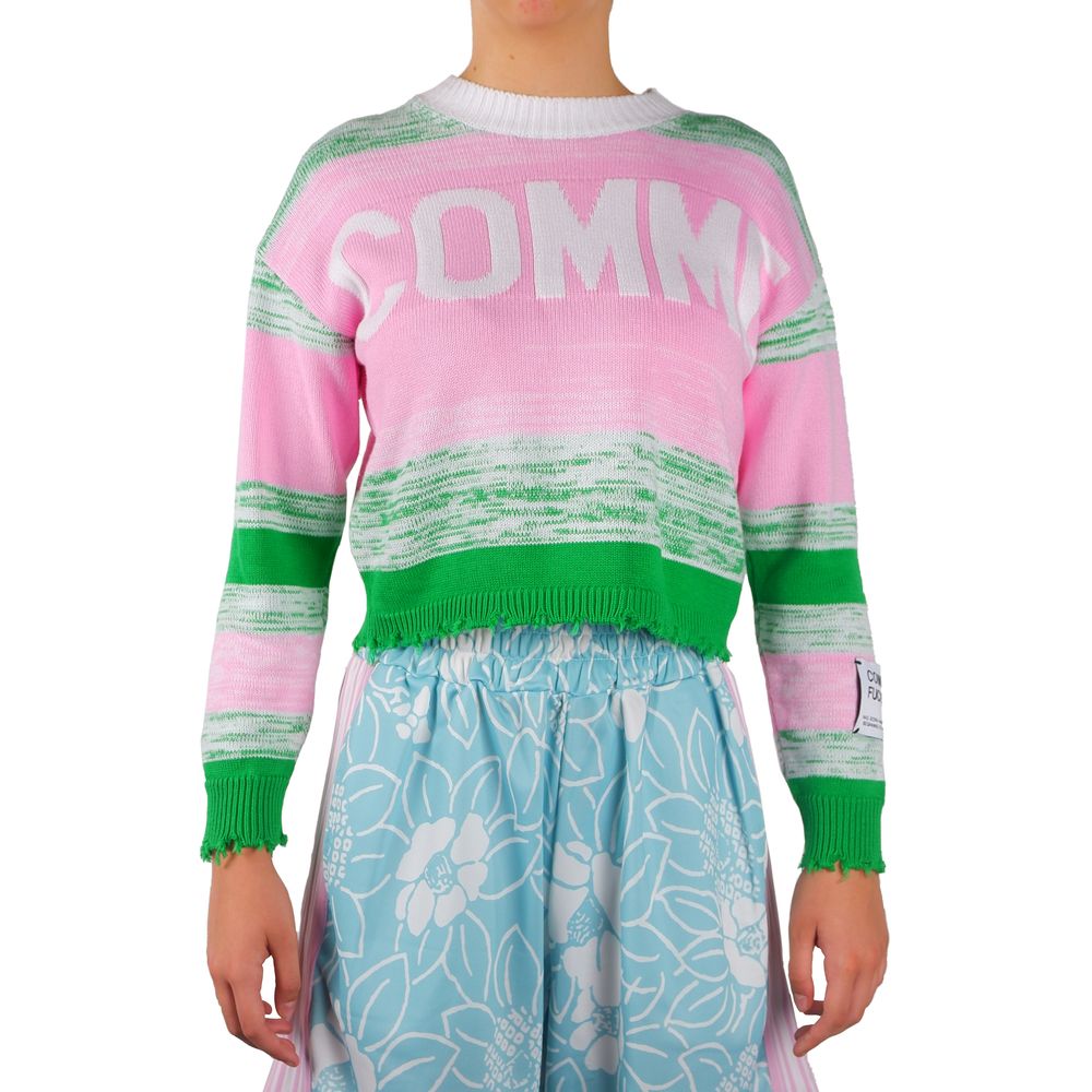 Comme Des Fuckdown Pink Sweater
