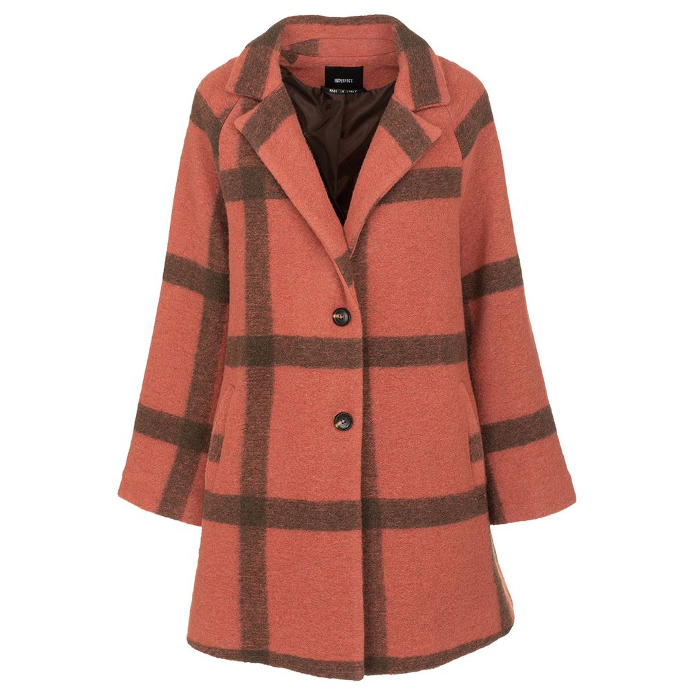 Imperfect Pink Wool Jackets & Coat