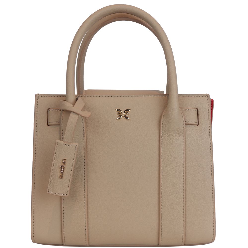 Ungaro Beige Leather Crossbody Bag