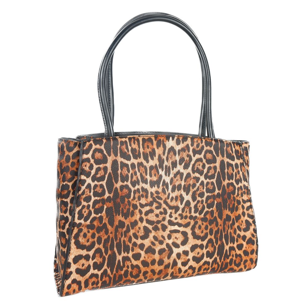 Plein Sport Brown Polyethylene Shoulder Bag