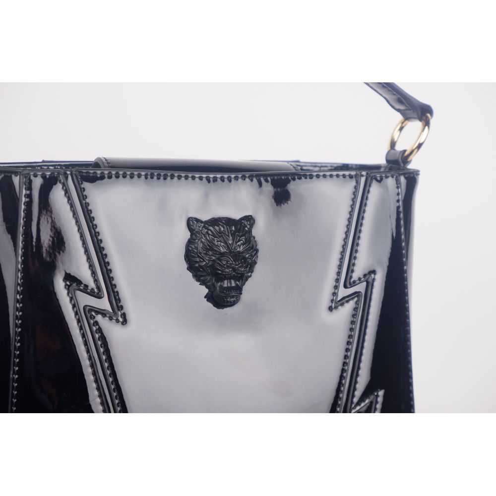 Plein Sport Black Polyethylene Crossbody Bag