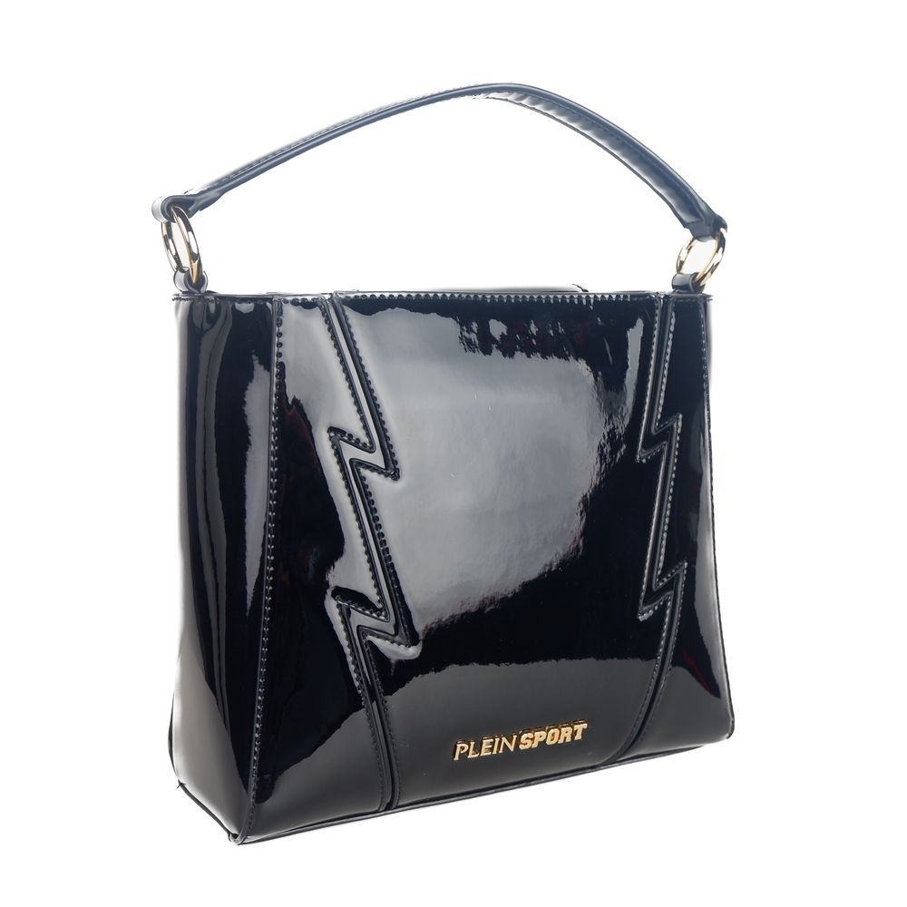 Plein Sport Black Polyethylene Crossbody Bag