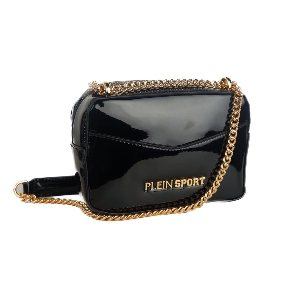 Plein Sport Black Polyethylene Crossbody Bag
