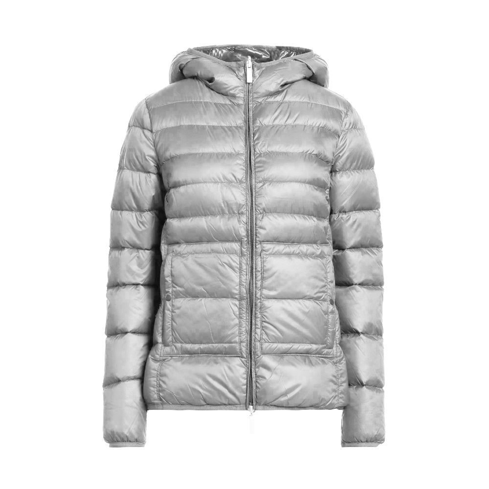 Centogrammi Gray Nylon Jackets & Coat