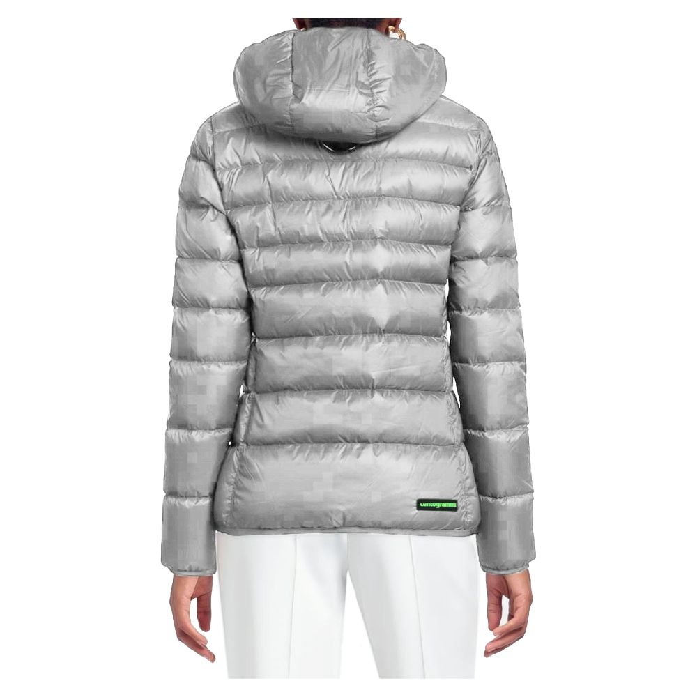 Centogrammi Gray Nylon Jackets & Coat