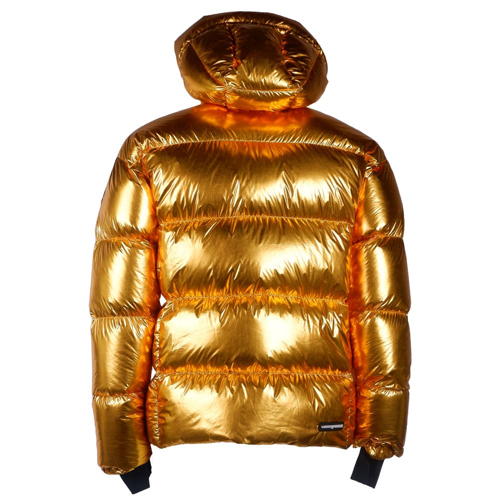 Centogrammi Yellow Nylon Jackets & Coat