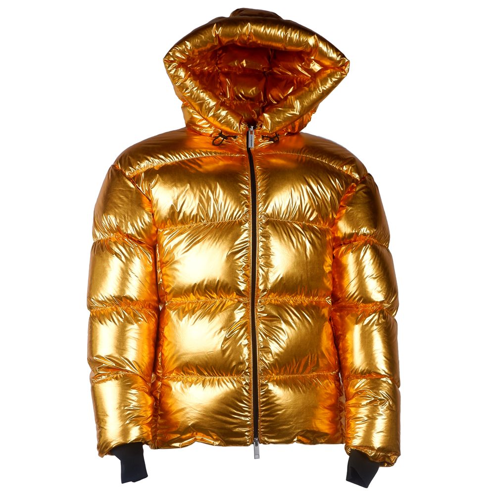 Centogrammi Yellow Nylon Jackets & Coat