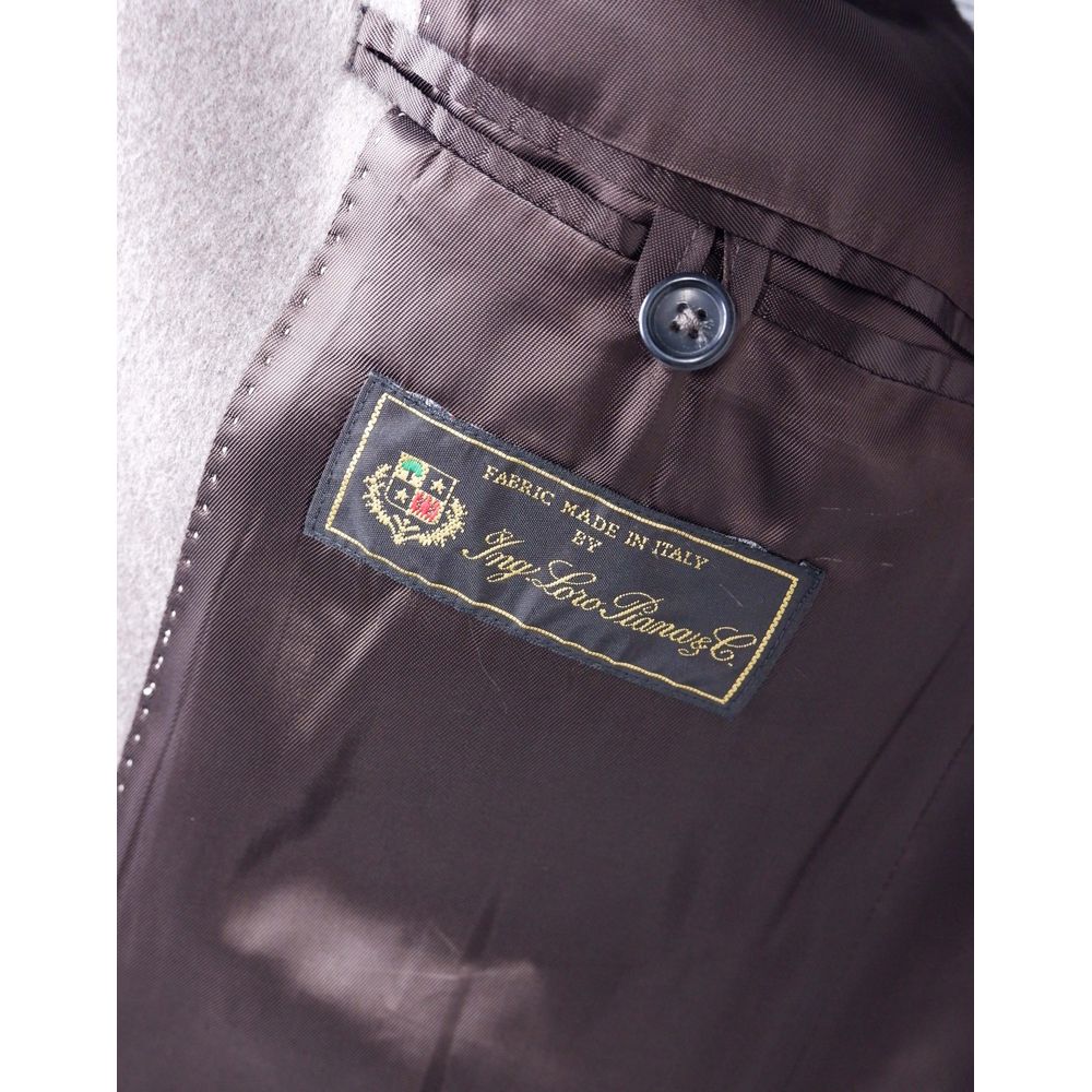 Made in Italy Brown Wool Vergine Jacket
