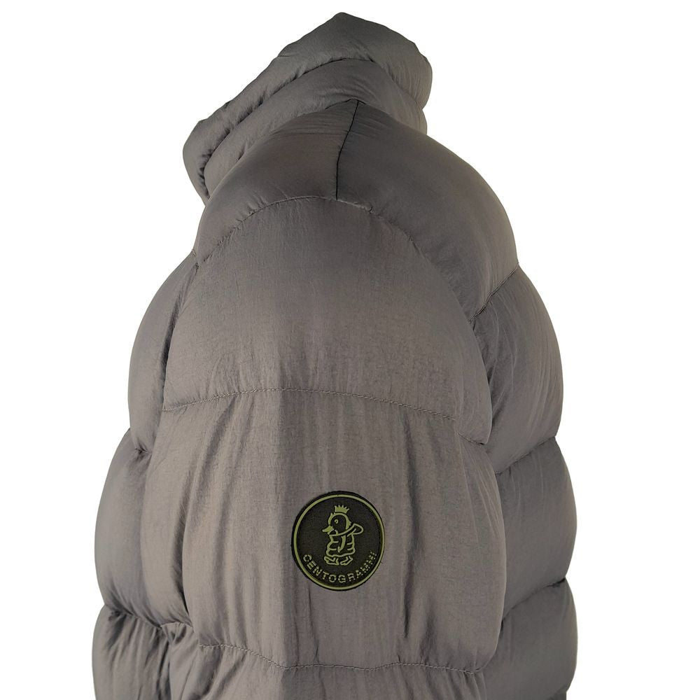 Centogrammi Gray Nylon Jacket