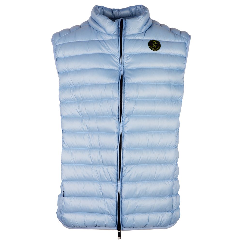 Centogrammi Light Blue Nylon Vest