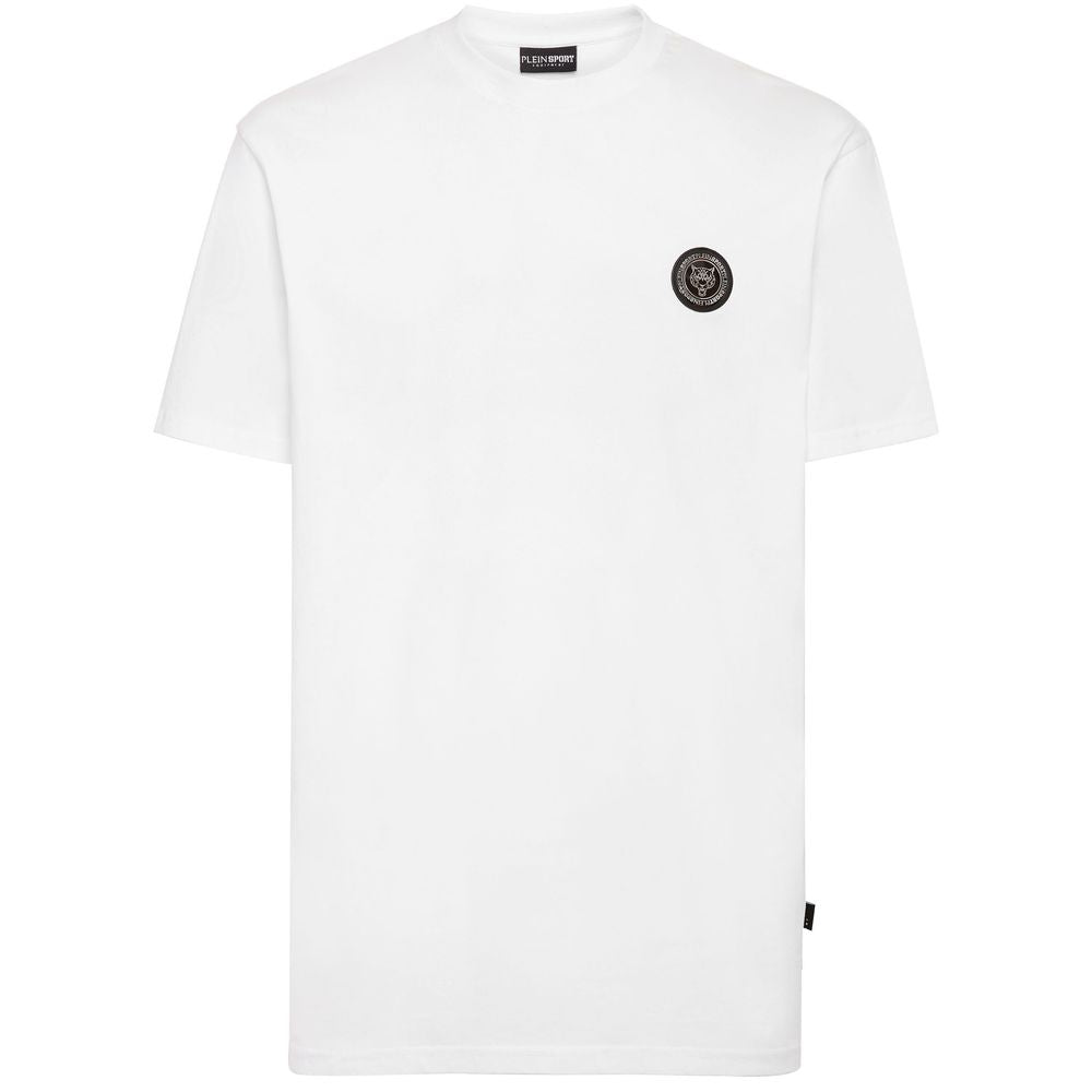 Plein Sport White Cotton T-Shirt