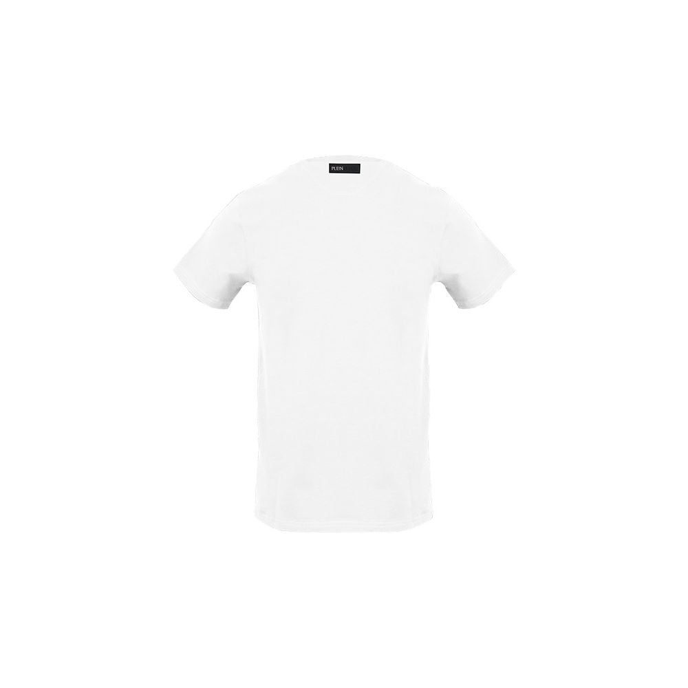 Plein Sport White Cotton T-Shirt