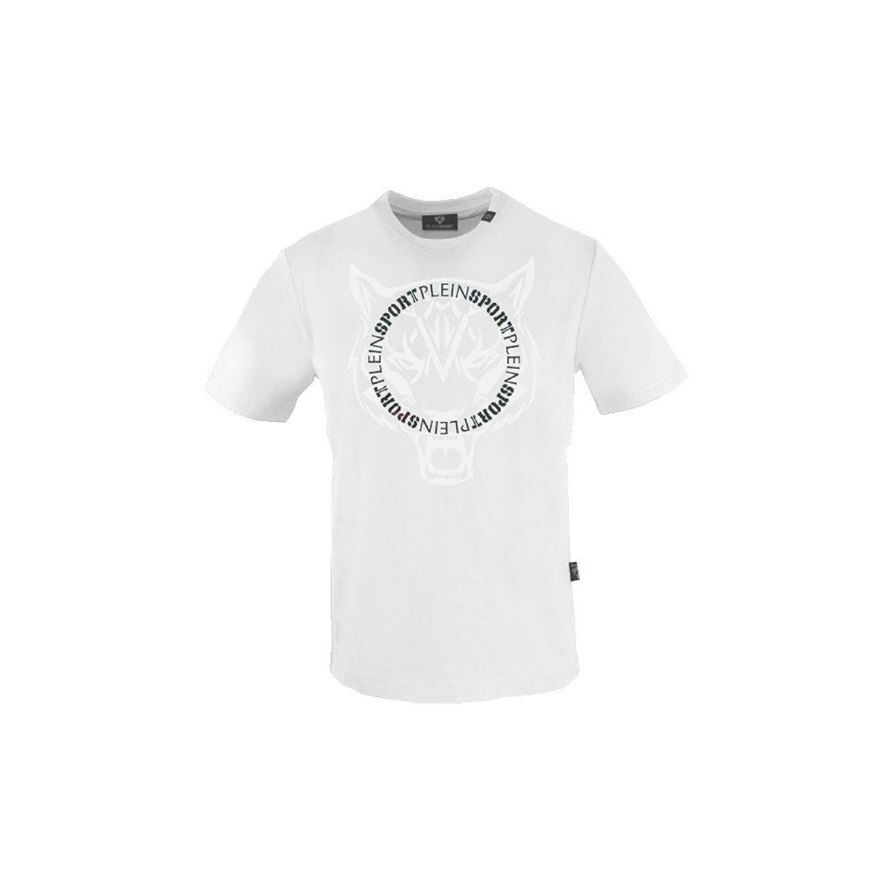 Plein Sport White Cotton T-Shirt