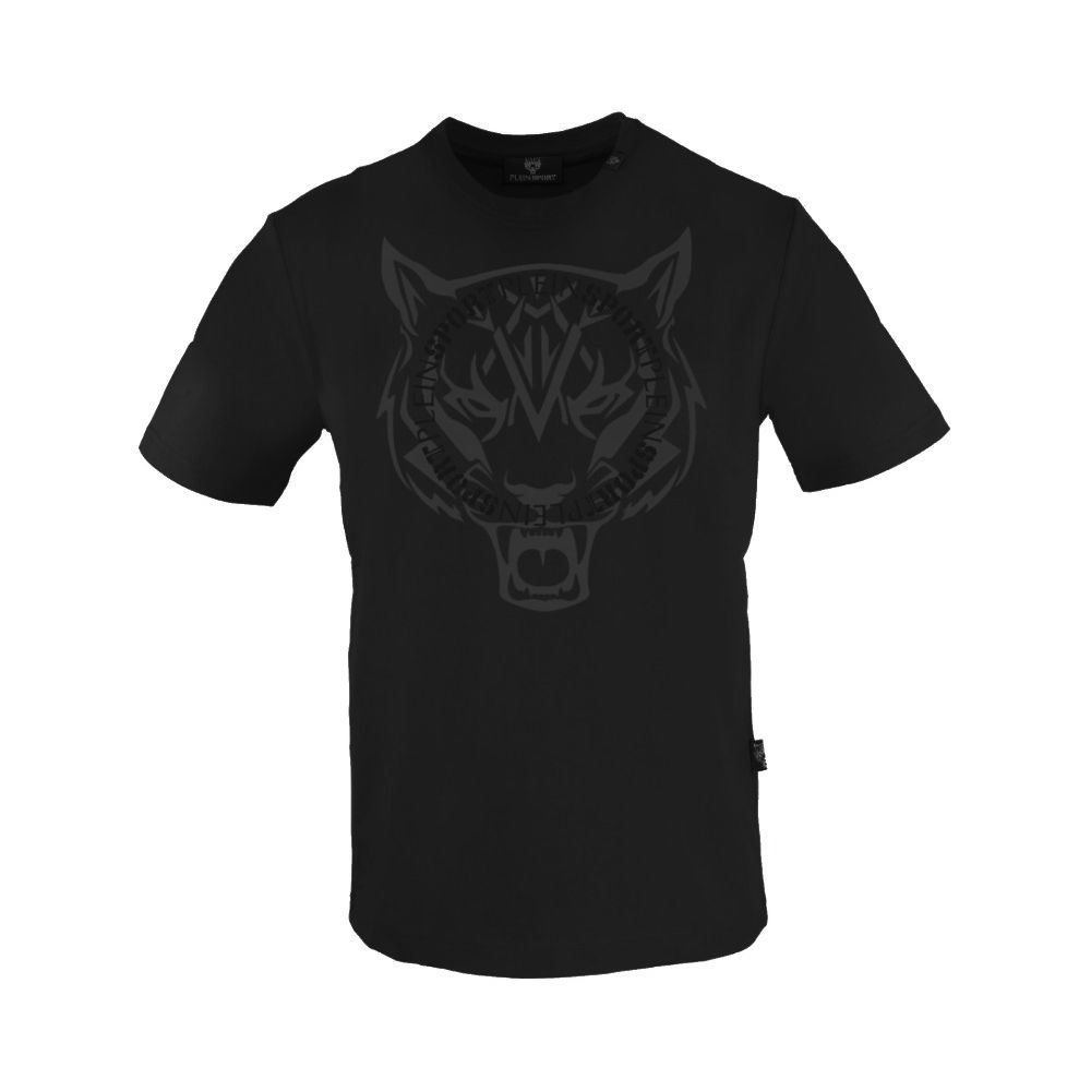 Plein Sport Black Cotton T-Shirt