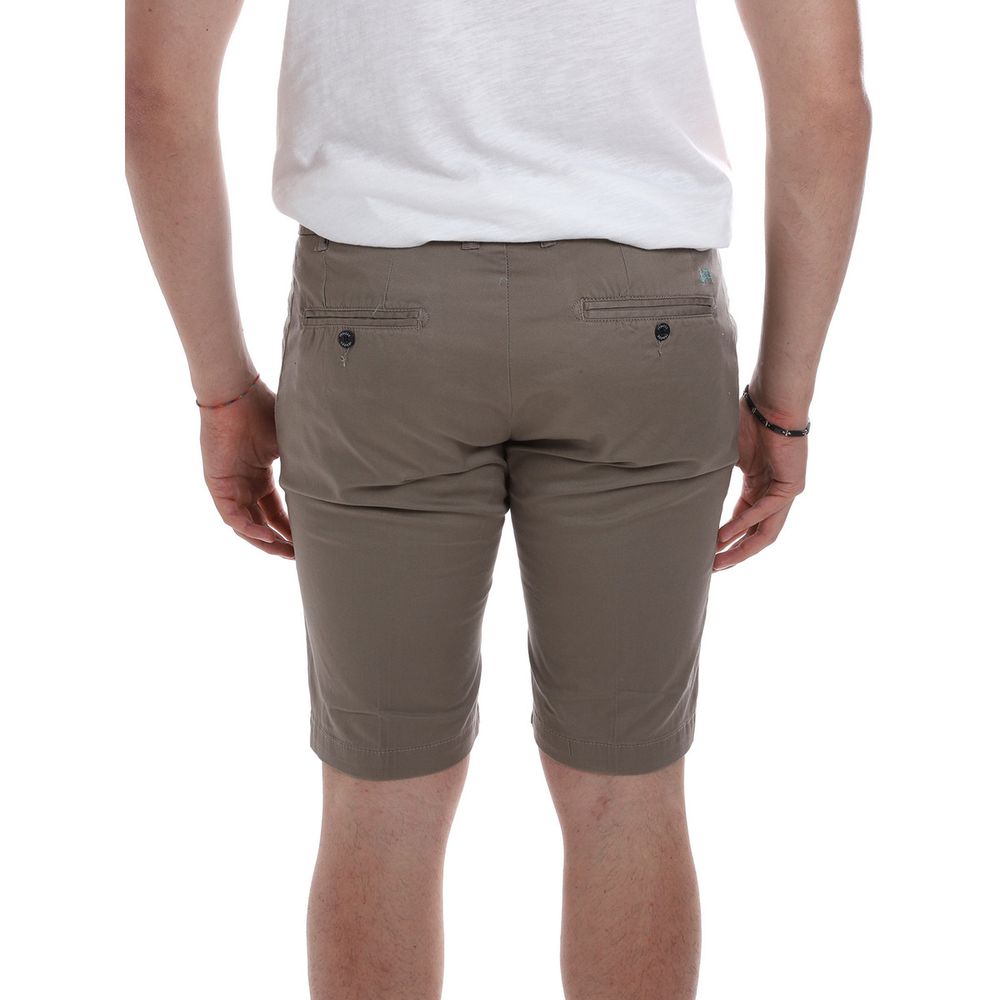 Yes Zee Gray Cotton Short