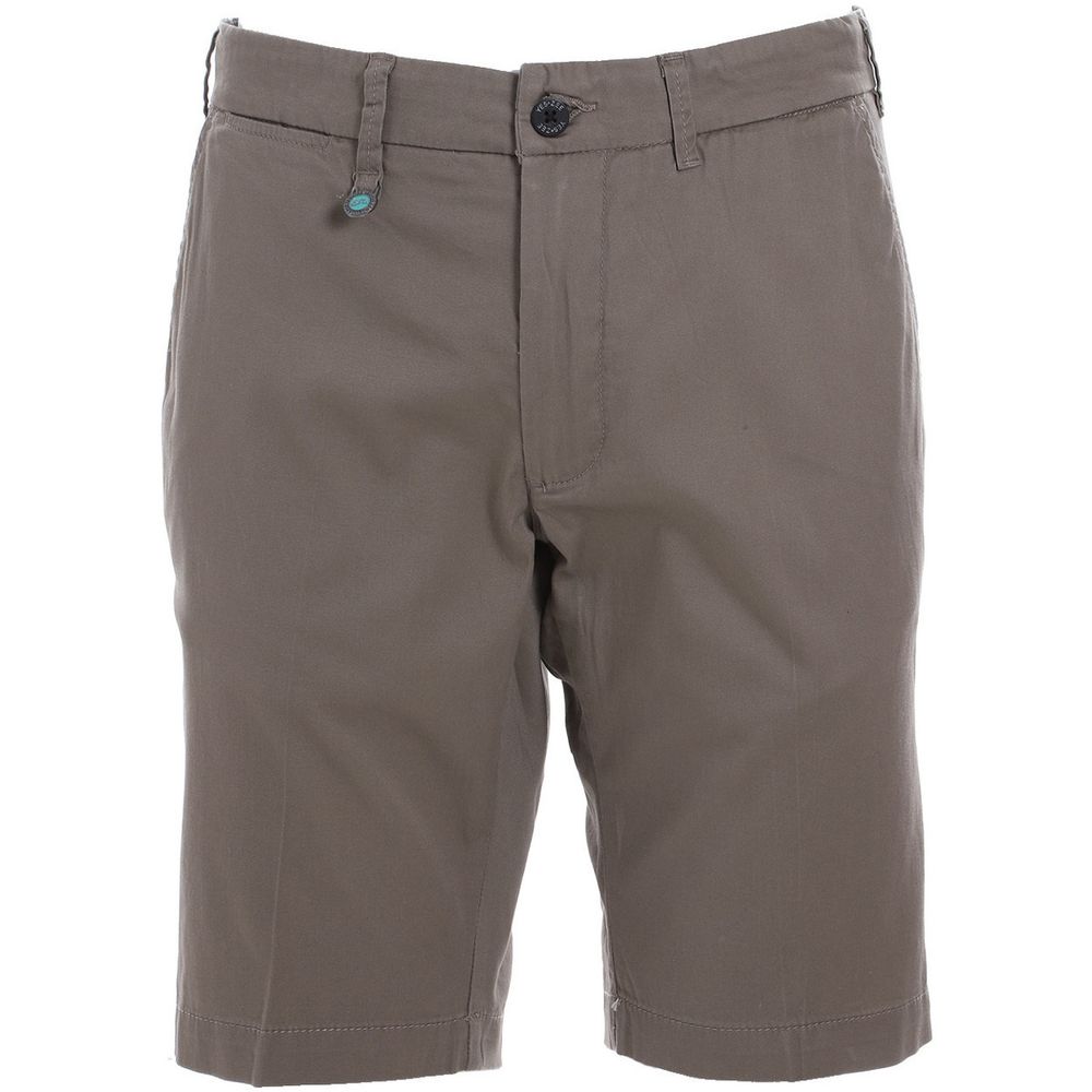 Yes Zee Gray Cotton Short