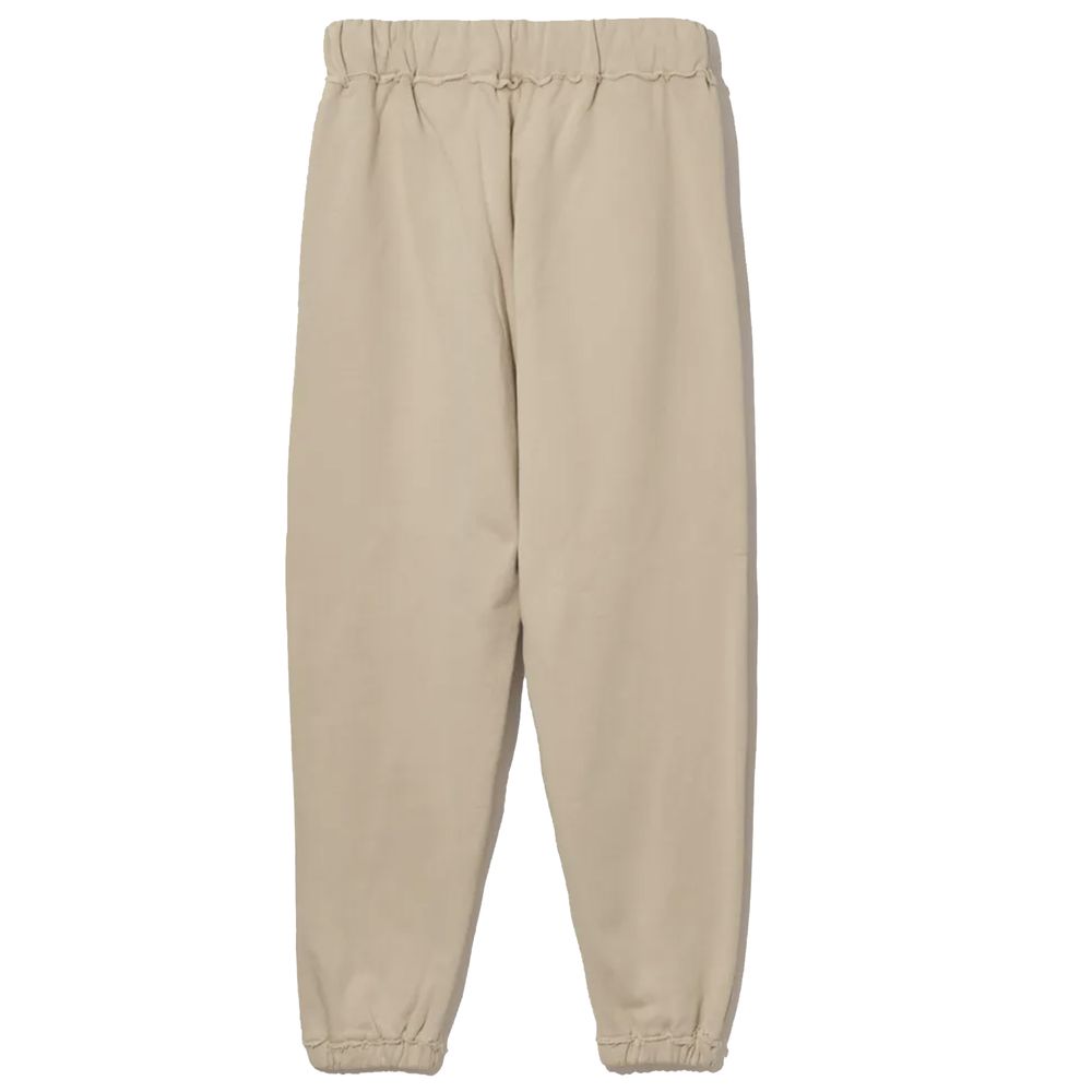 Comme Des Fuckdown Beige Cotton Jeans & Pant