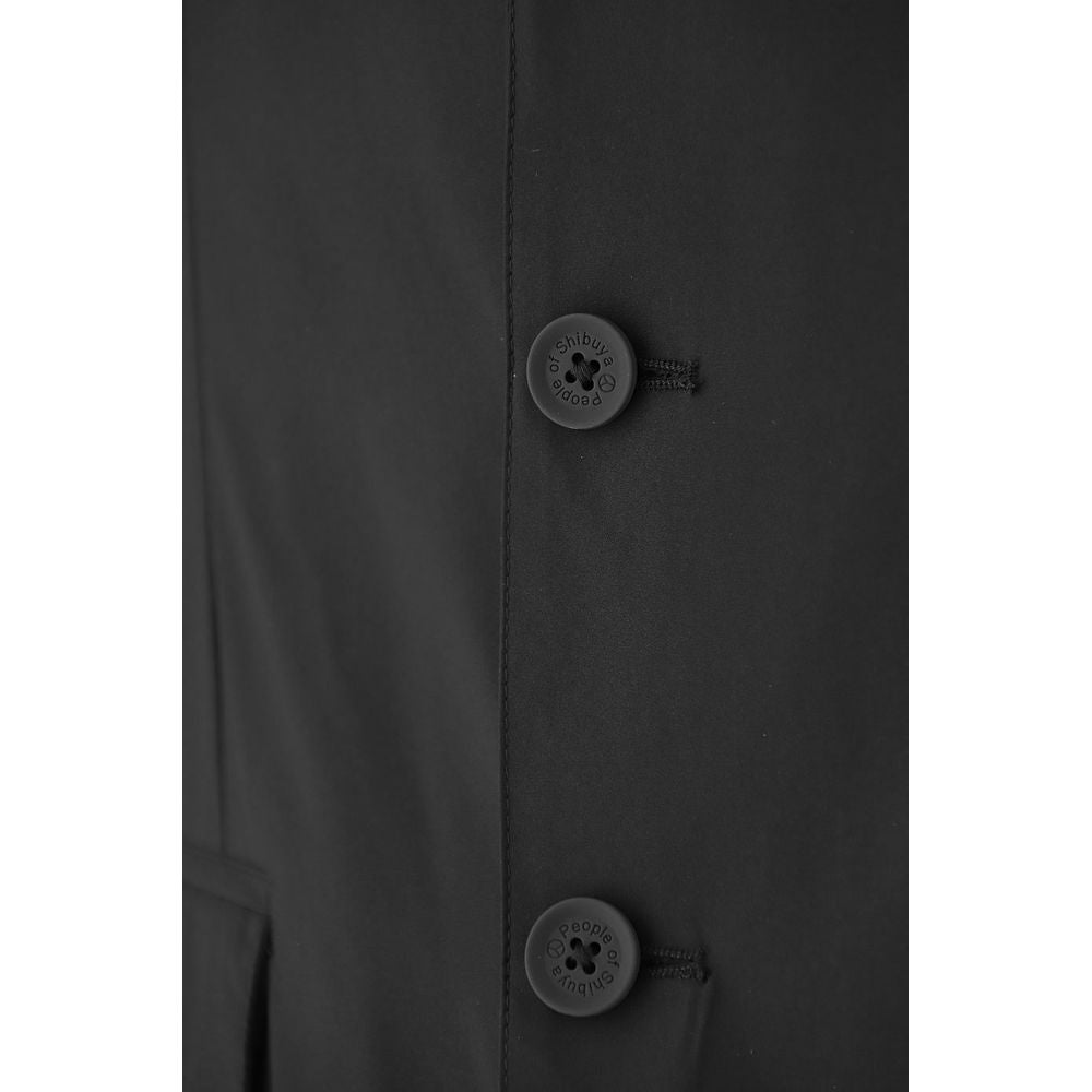 People Of Shibuya Black Polyester Blazer
