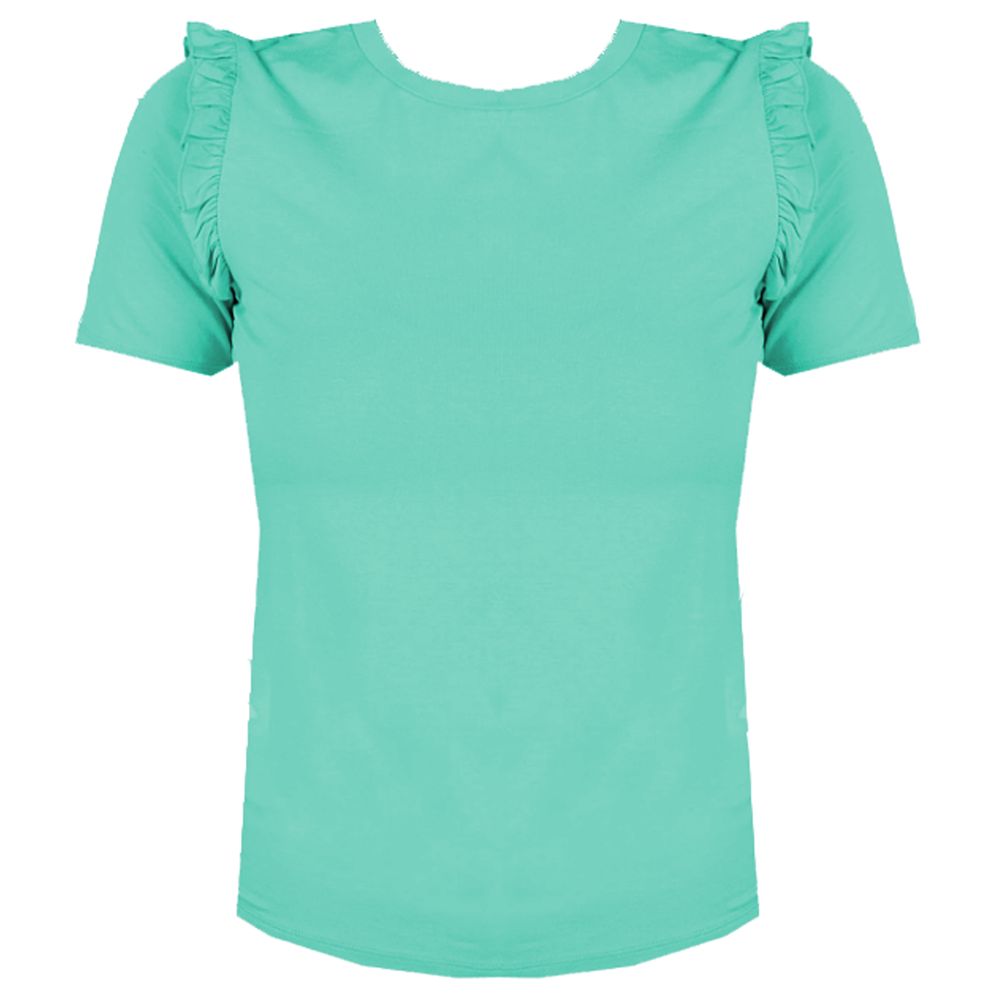 Patrizia Pepe Green Viscose Tops & T-Shirt