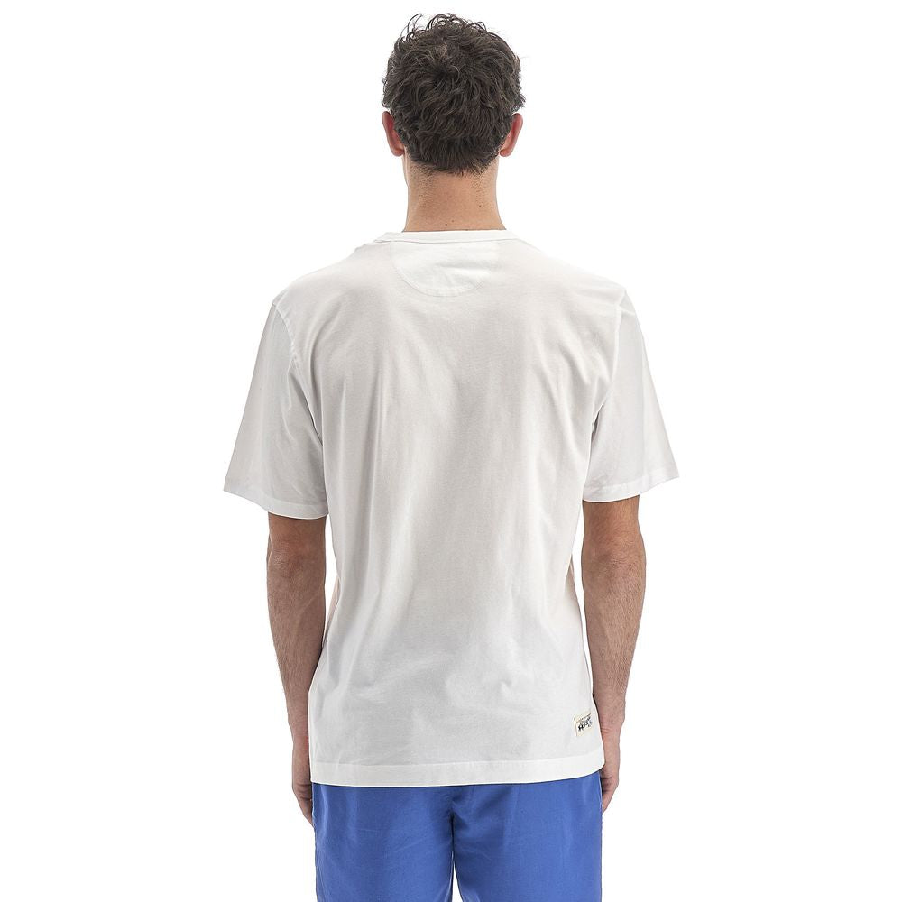 La Martina White Cotton T-Shirt