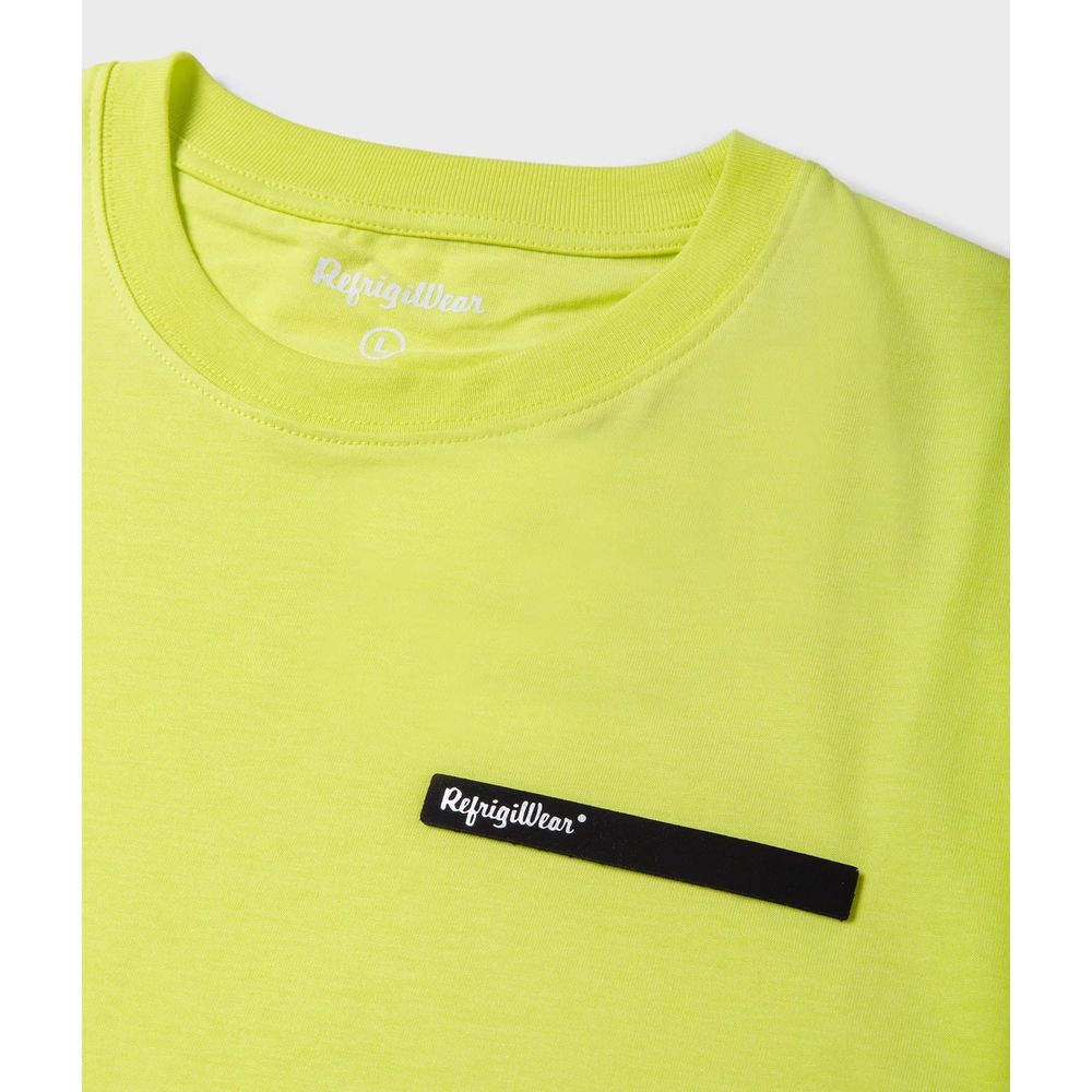 Refrigiwear Yellow Cotton T-Shirt