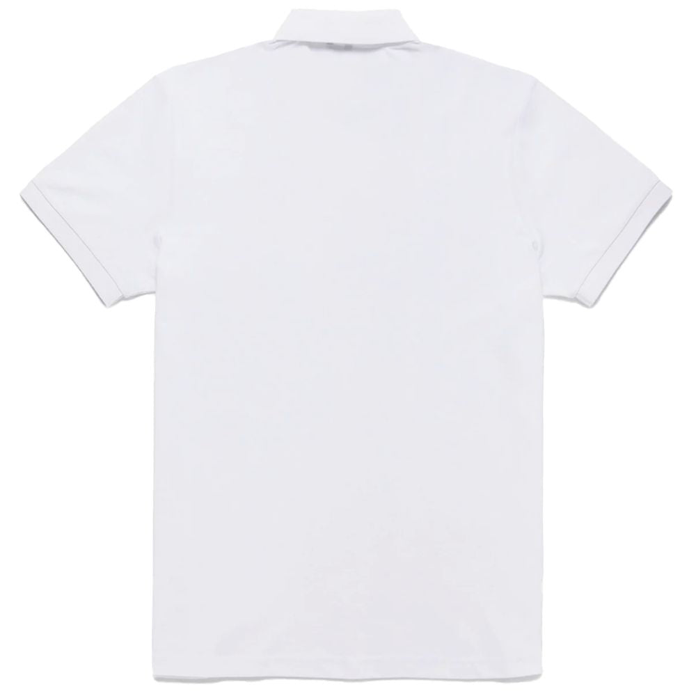 Refrigiwear White Cotton Polo Shirt