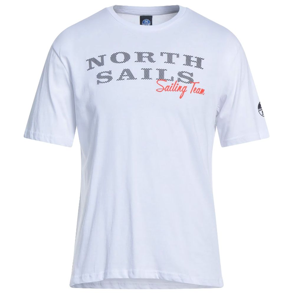 North Sails White Cotton T-Shirt