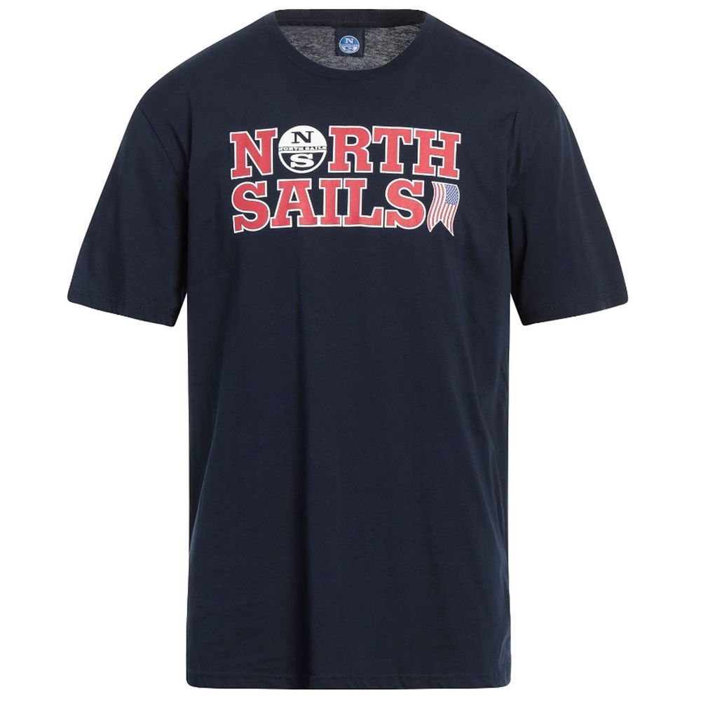 North Sails Blue Cotton T-Shirt
