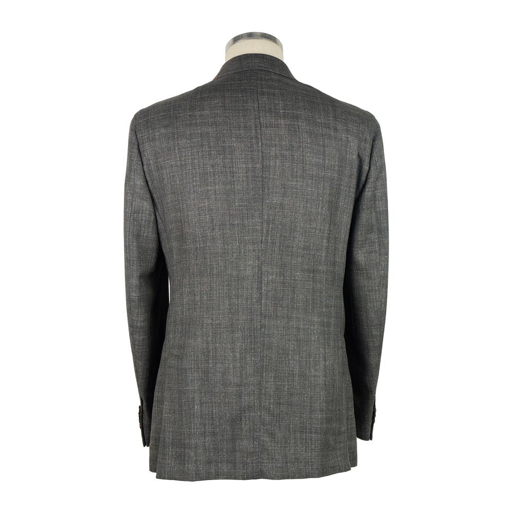 Gray Wool Blazer
