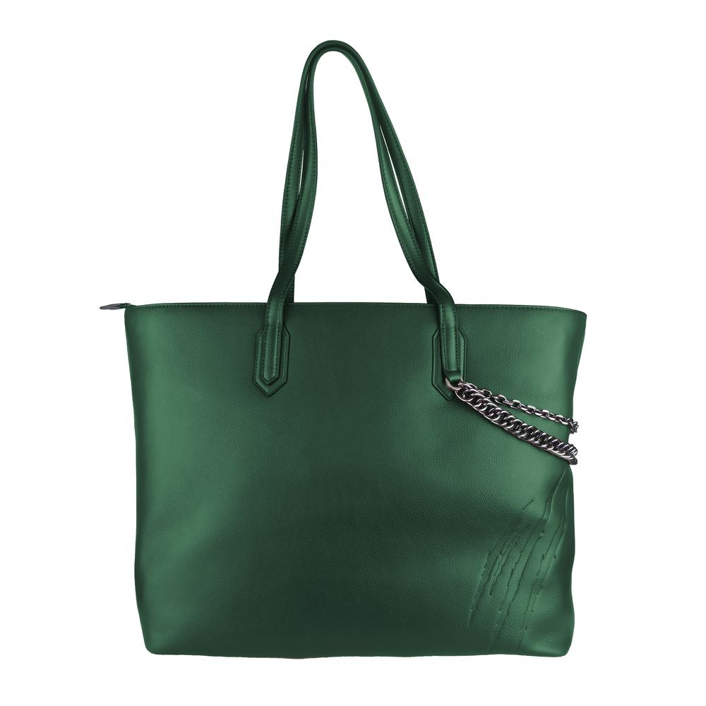 Verde Polyurethane Shoulder Bag