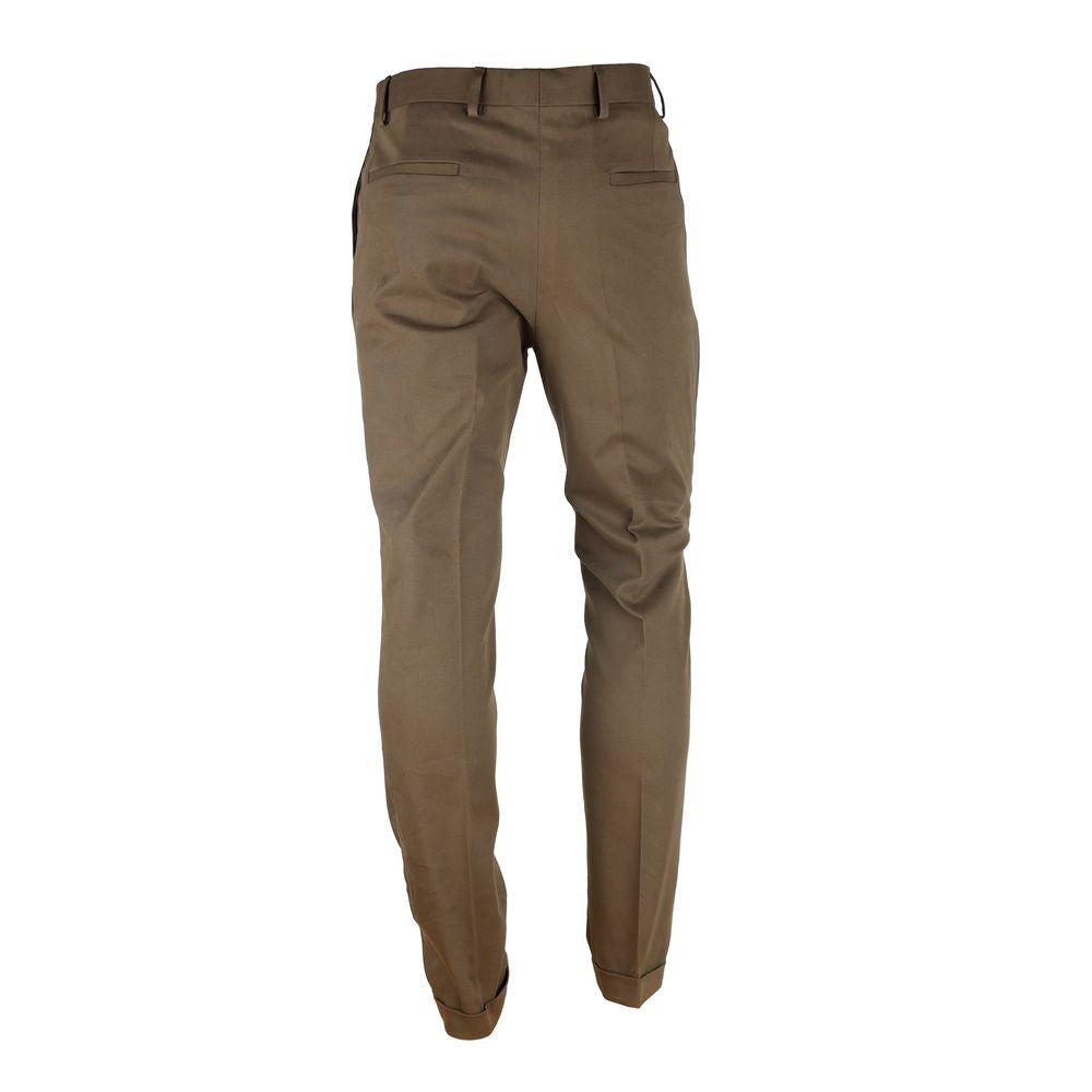 Made in Italy Brown Jeans & Pant