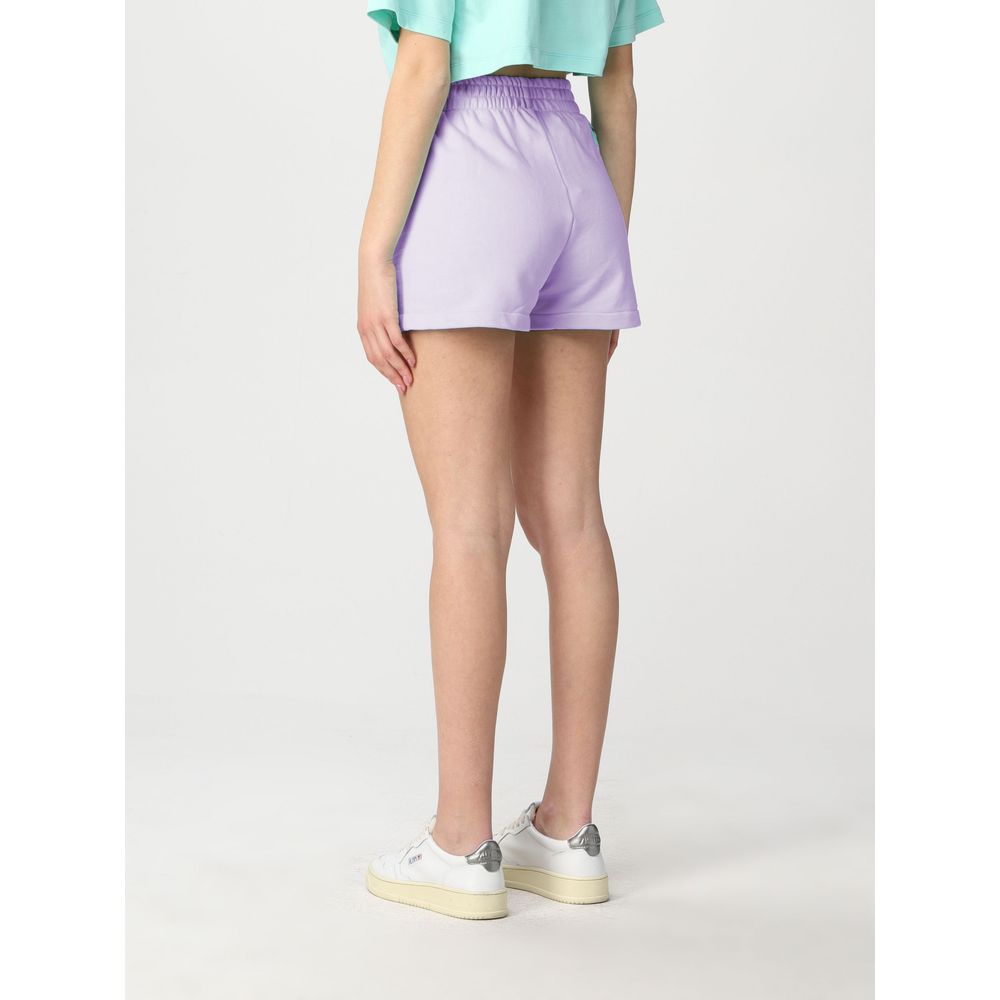 Purple Cotton Short