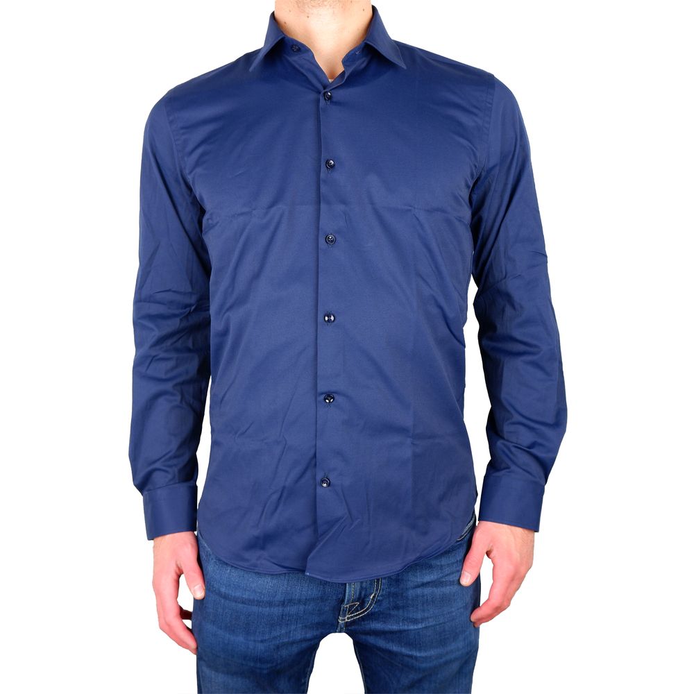 Made in Italy Blue Shirt