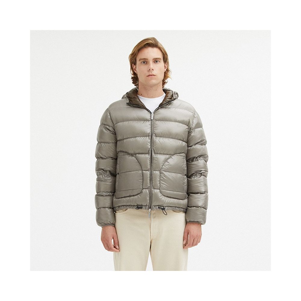 Gray Nylon Jacket