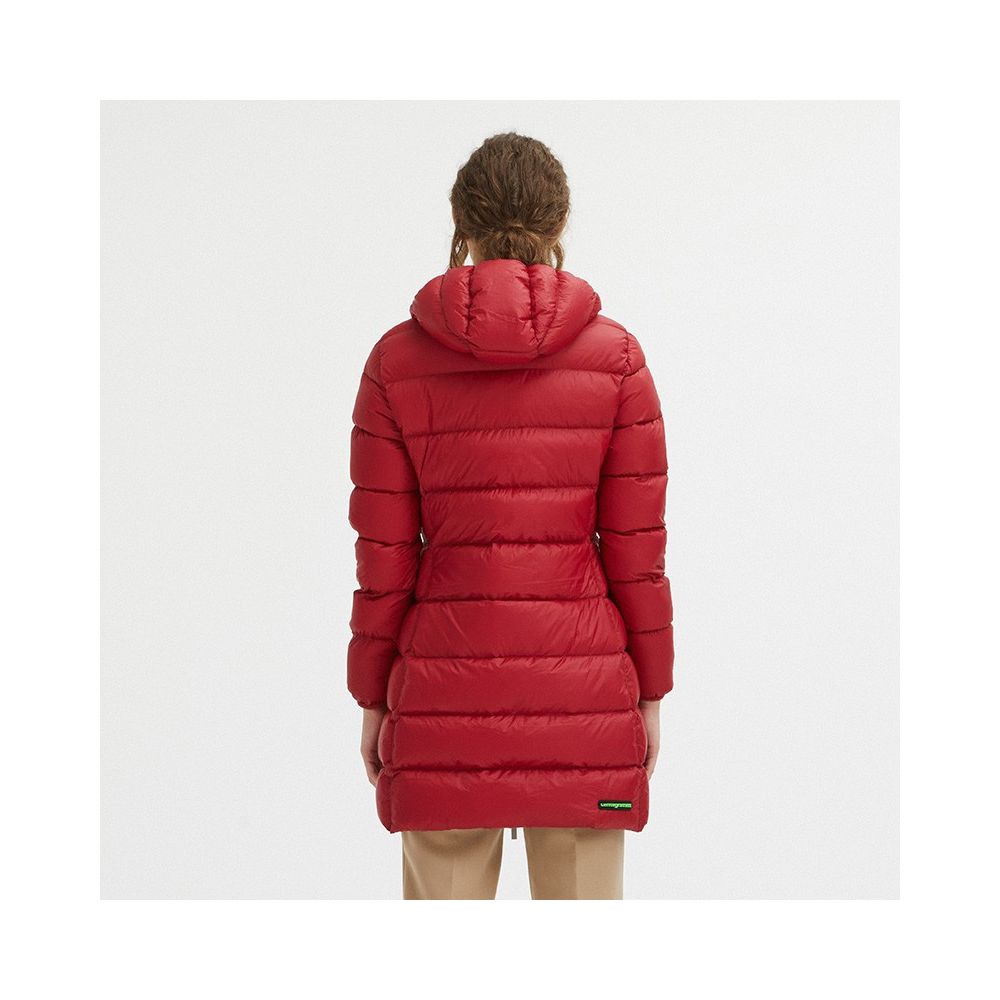 Red Nylon Jackets & Coat