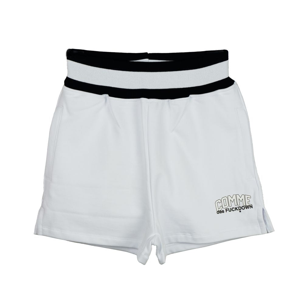 White Cotton Short