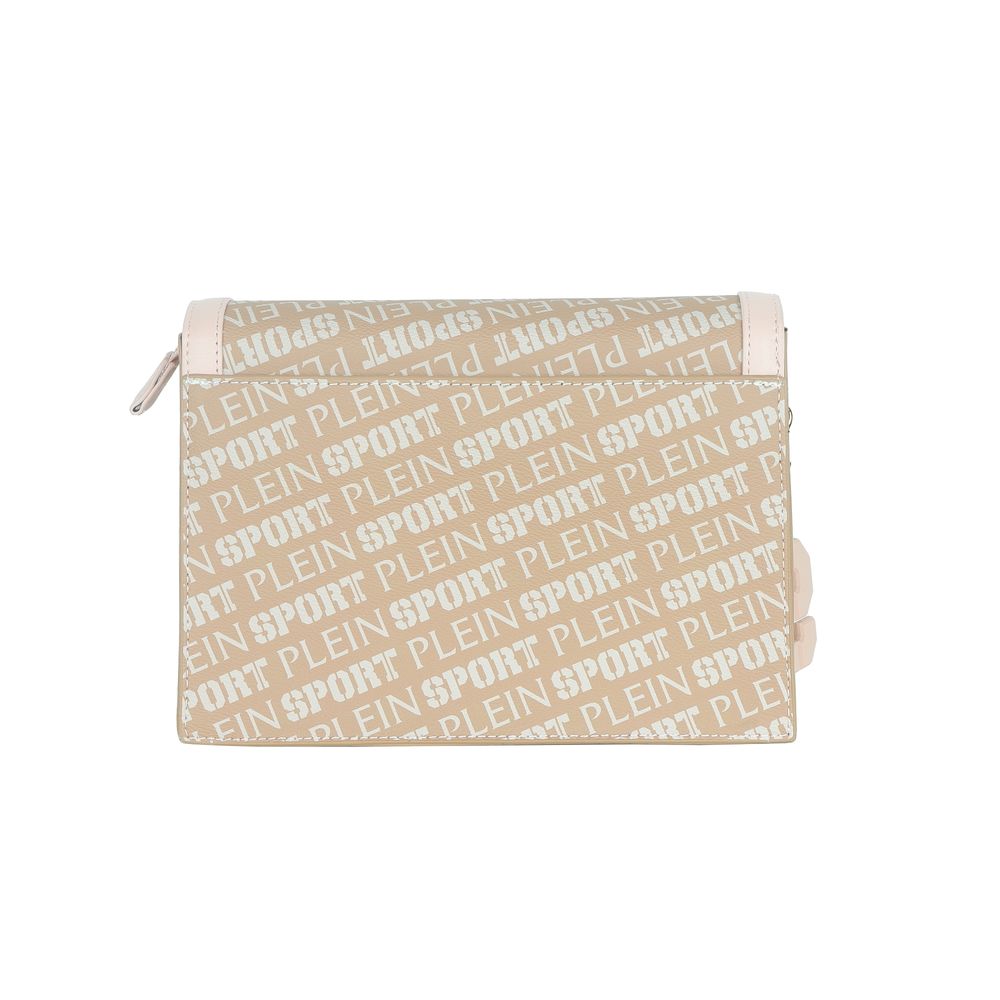 Pink Polyamide Crossbody Bag