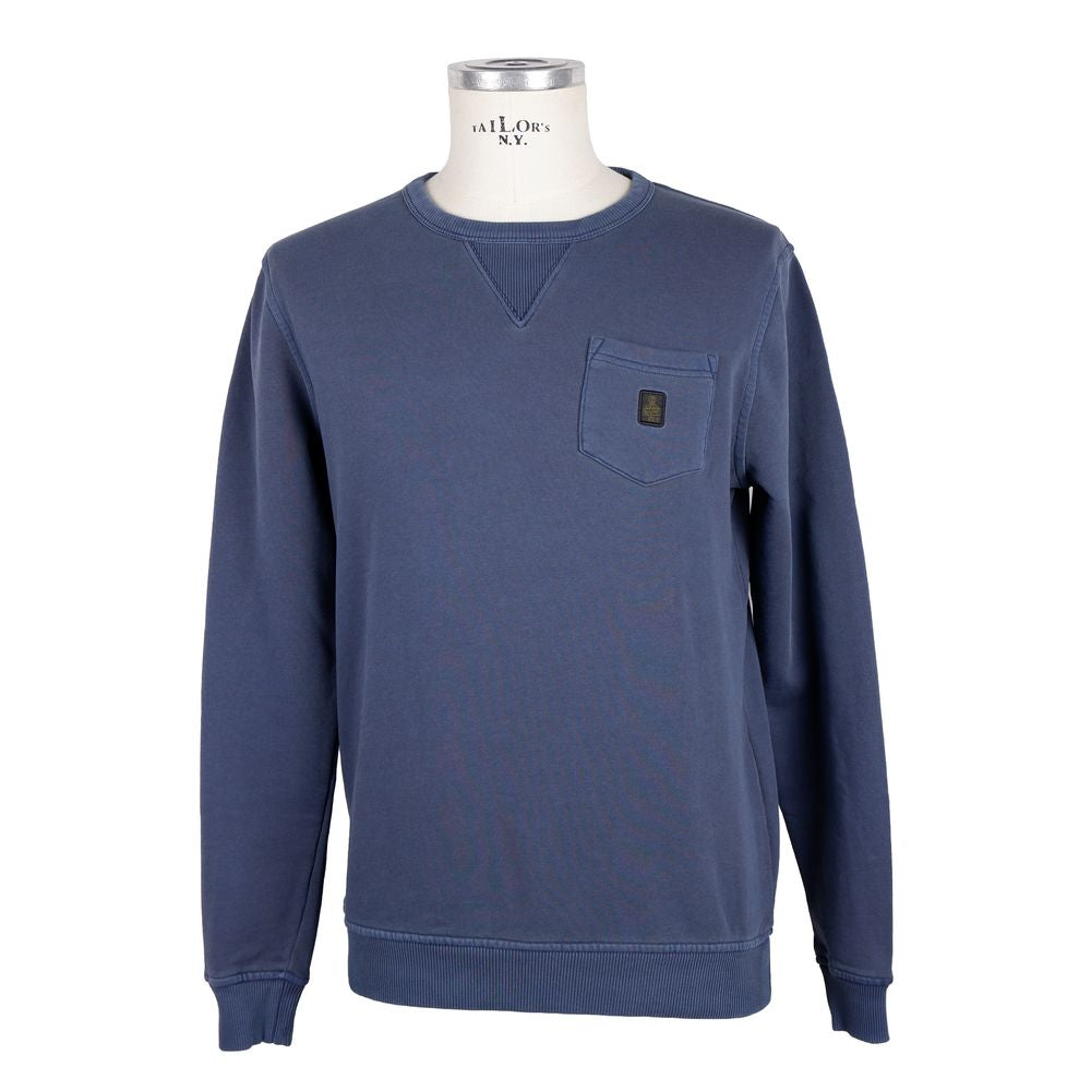 Blue Cotton Sweater