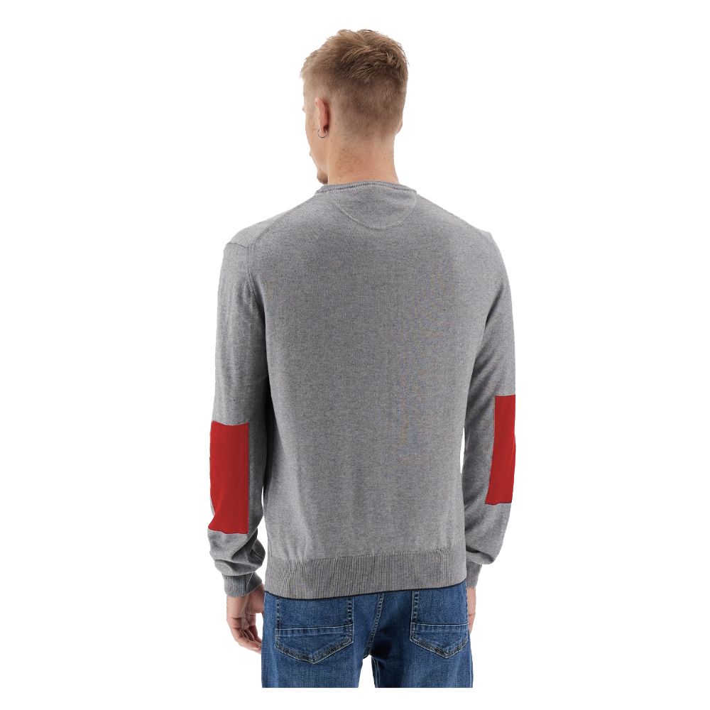 Gray Cotton Sweater