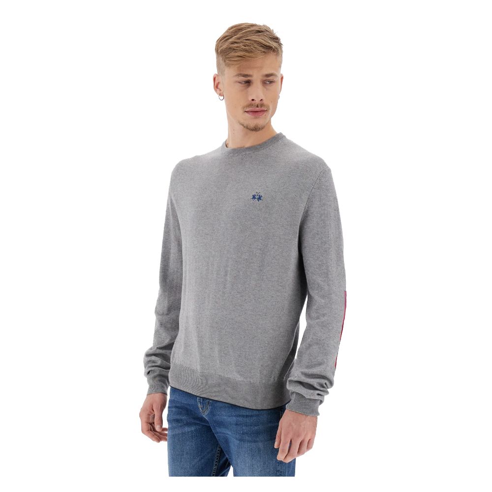 Gray Cotton Sweater