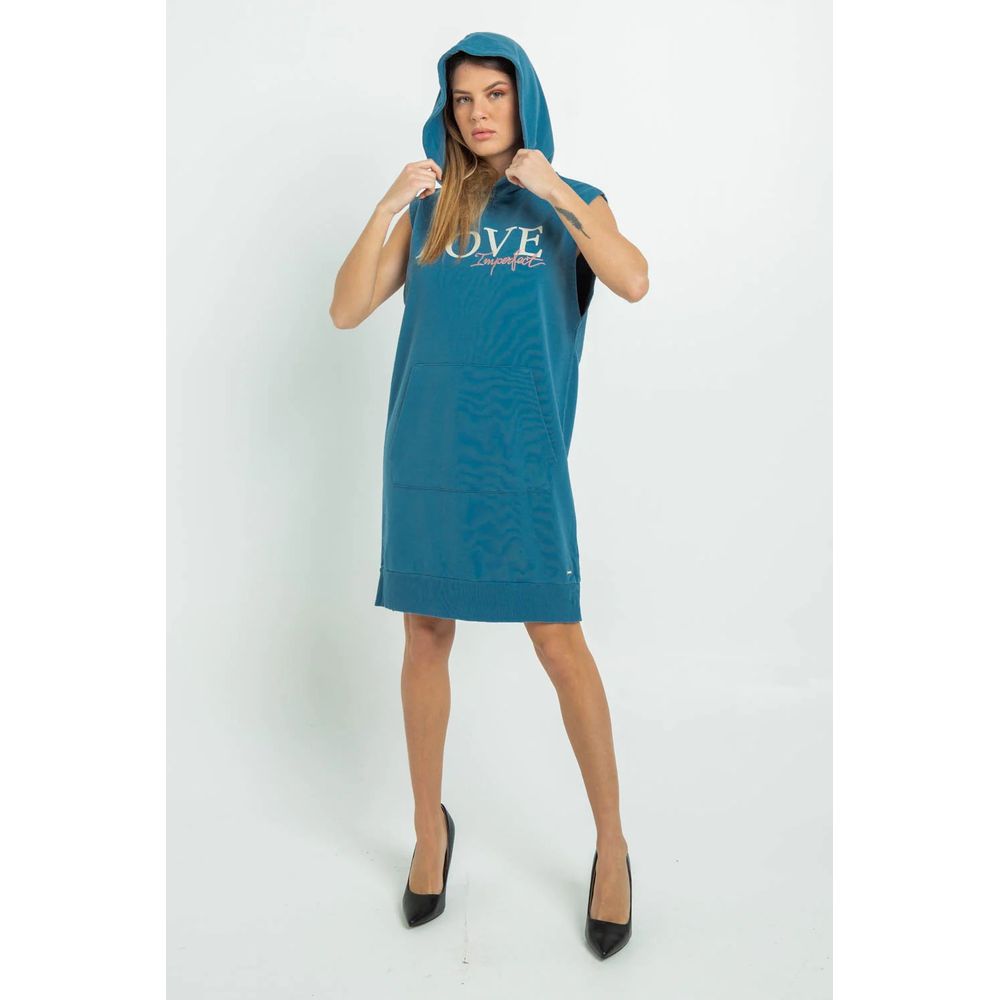 Blue Cotton Dress