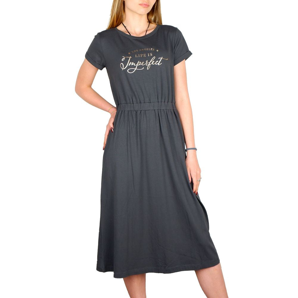 Black Cotton Dress