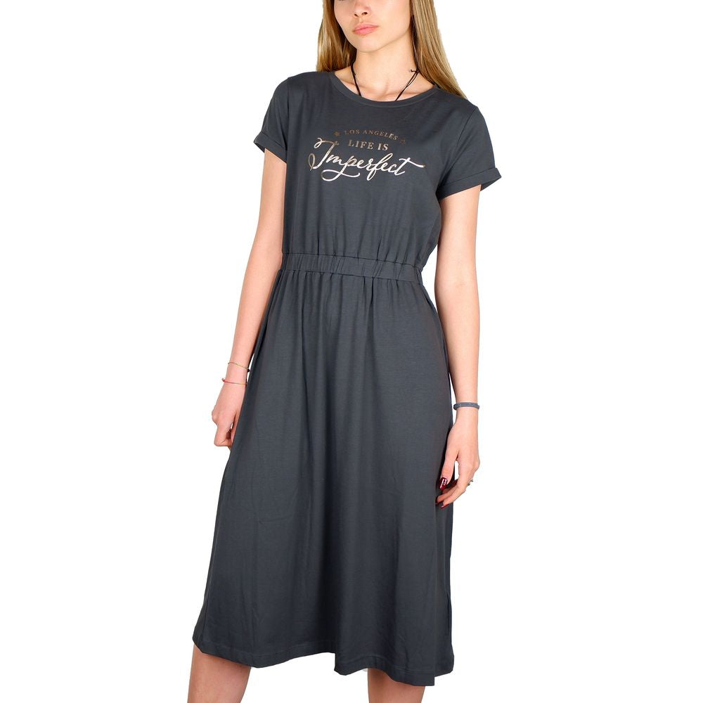 Black Cotton Dress