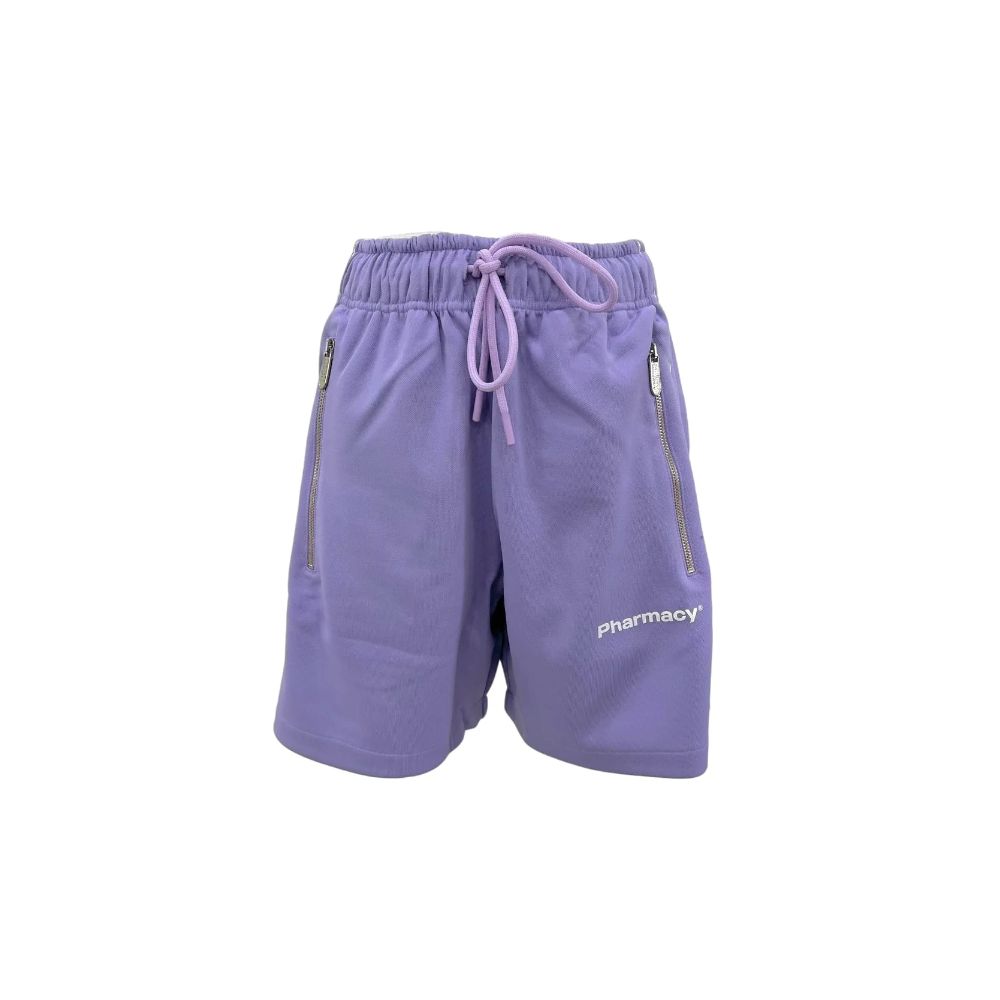 Pharmacy Industry Purple Polyester Short
