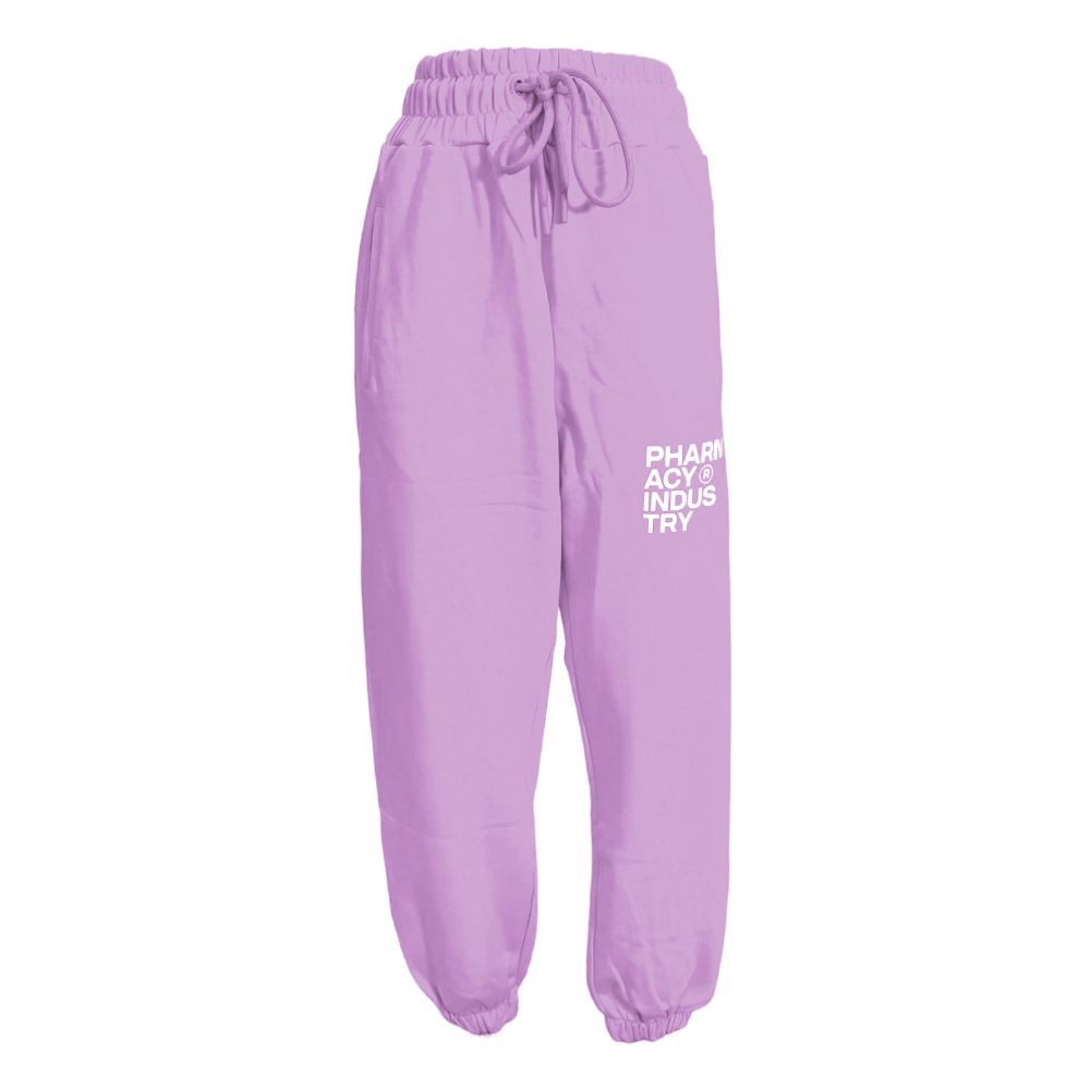 Purple Cotton Jeans & Pant
