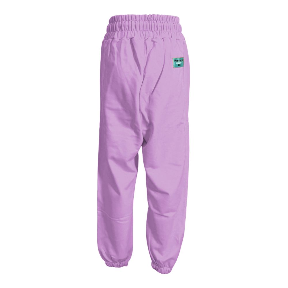 Purple Cotton Jeans & Pant