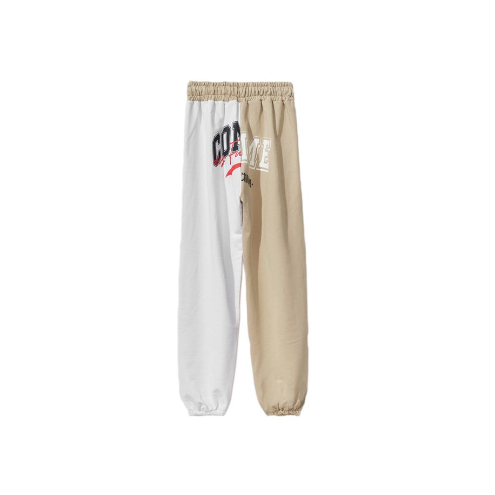 Beige Cotton Jeans & Pant