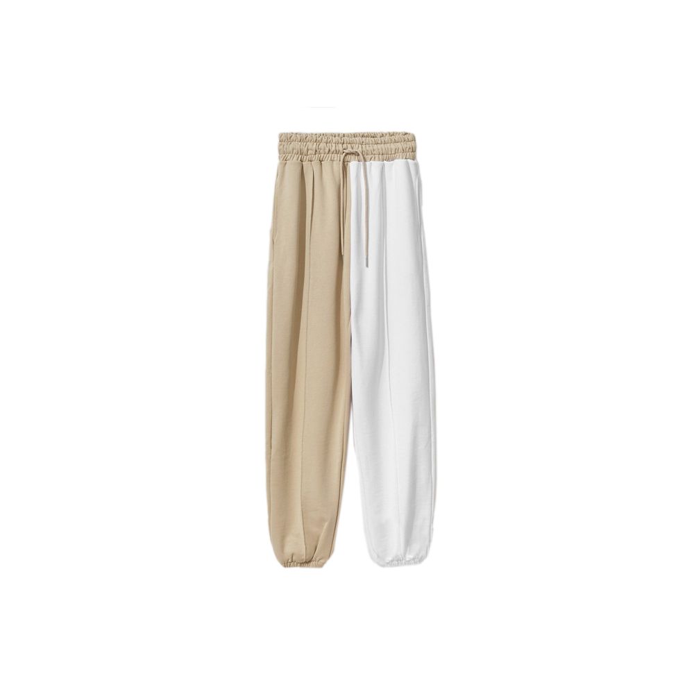 Beige Cotton Jeans & Pant