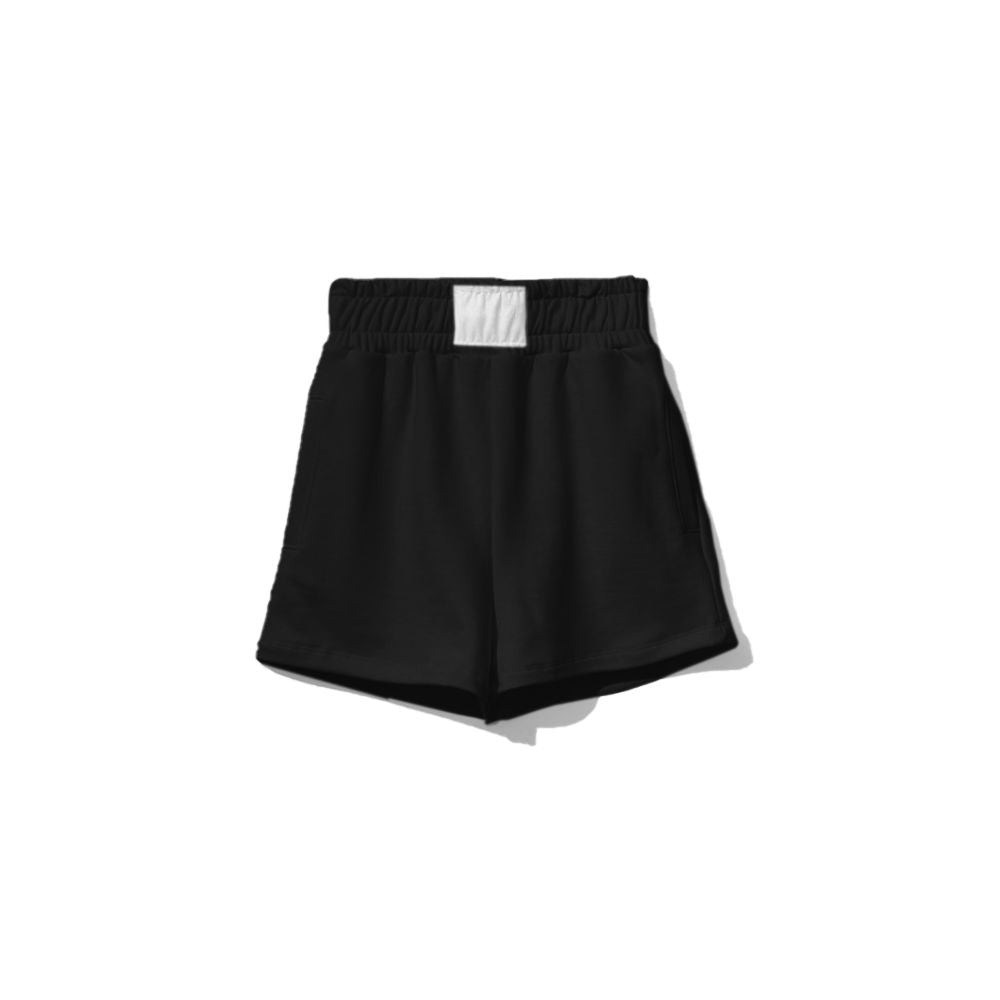 Black Cotton Short
